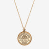Gold Morehouse College Florentine Necklace Petite