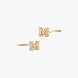 Michigan Logo Stud Earrings