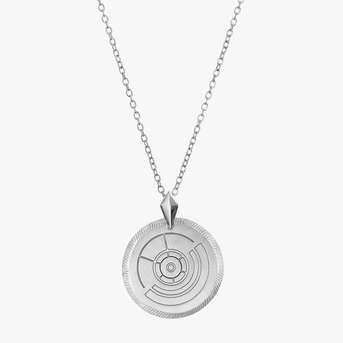 Limited Edition: Mizzou Speaker Circle Florentine Pendant