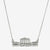 Silver Ole Miss Lyceum Necklace