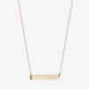 Mizzou Horizontal Bar Necklace Cavan Gold