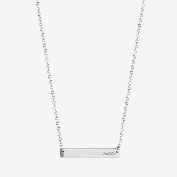 MIT Horizontal Bar Necklace