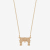Miami Upham Arch Necklace 14K Gold