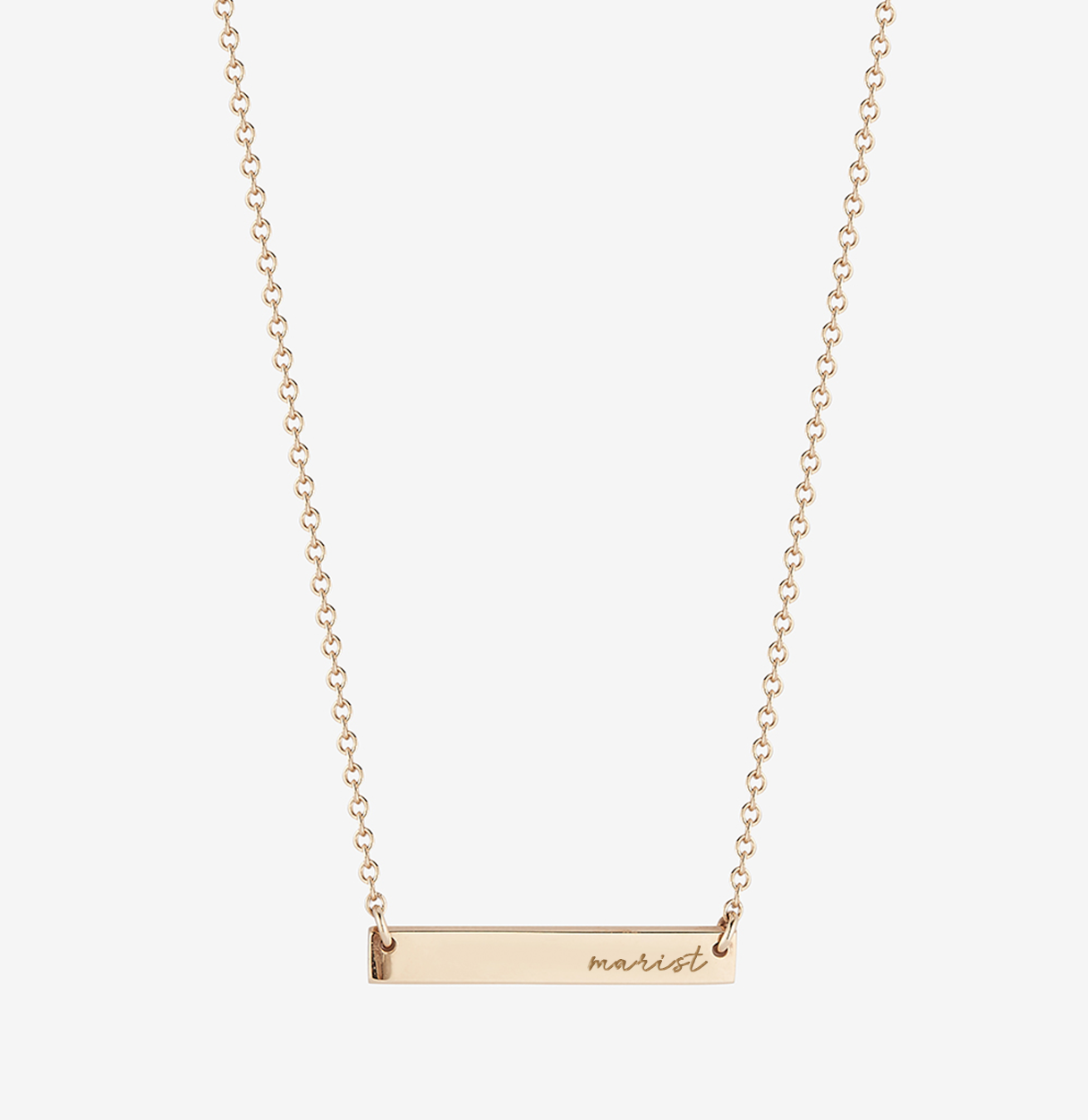 Marist Horizontal Bar Necklace