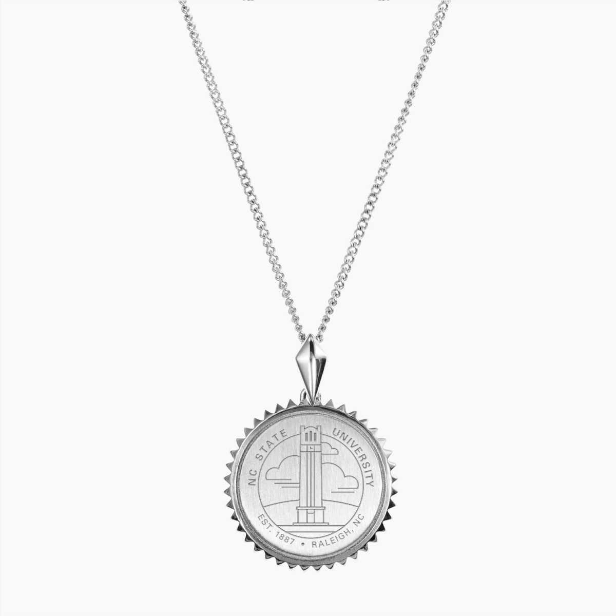 NC State Sunburst Pendant