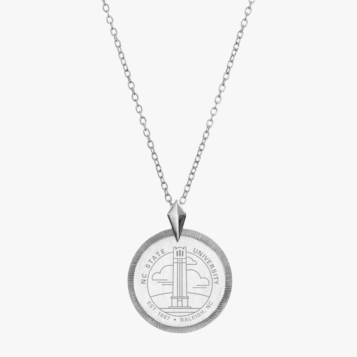 NC State Florentine Pendant