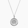 Notre Dame Sunburst Necklace in Sterling Silver