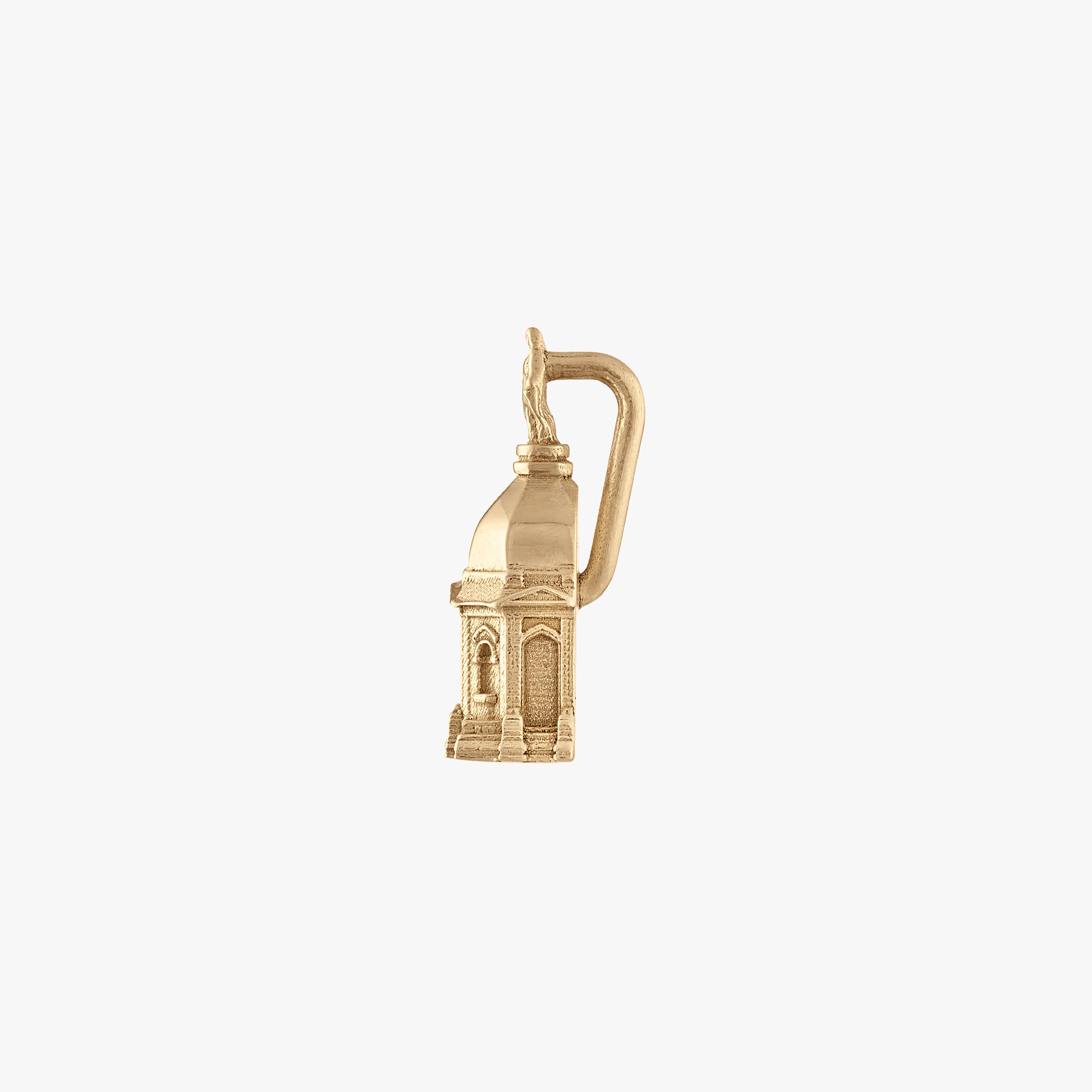 Side of Notre Dame Golden Dome Pendant