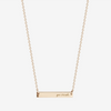 Notre Dame Go Irish Horizontal Bar Necklace