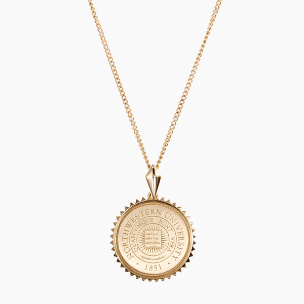 Northwestern Sunburst Pendant