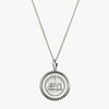Silver NYU Sunburst Necklace