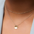 Kappa Kappa Gamma Fleur-de-Lis Necklace Petite
