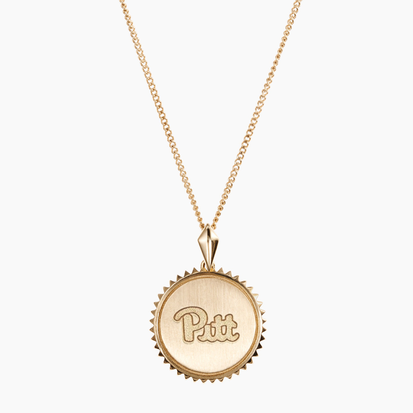 Pitt Script Sunburst Pendant