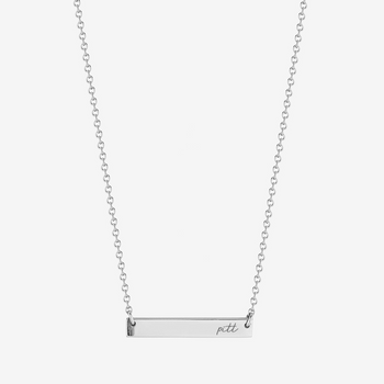 Pitt Horizontal Bar Necklace