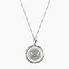 Silver Penn State Sunburst Necklace