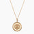 Gold Penn State Sunburst Necklace