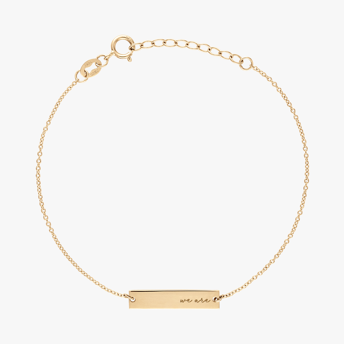 Penn State We Are Horizontal Necklace Cavan Gold