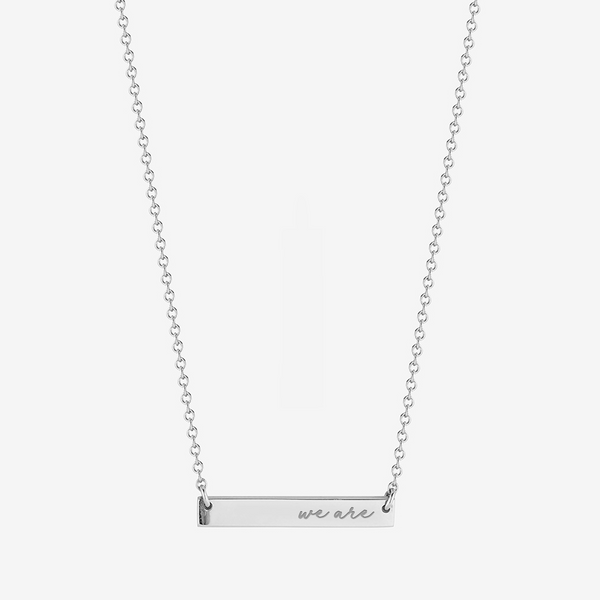Penn State We Are Bar Necklace