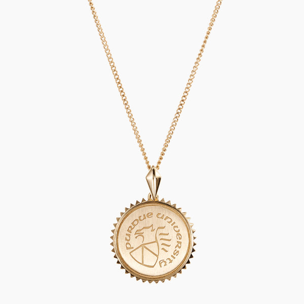 Purdue Sunburst Pendant