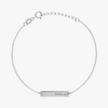 Purdue University Horizontal Necklace Sterling Silver