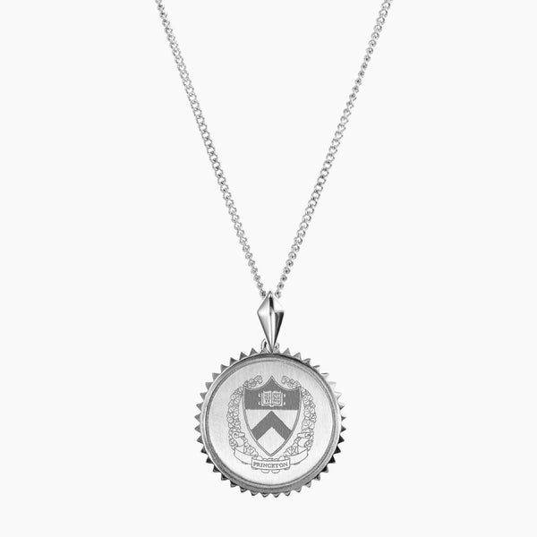 Princeton Sunburst Necklace Sterling Silver