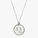 Quinnipiac Florentine Necklace Petite Sterling Silver