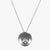 Silver Rice Organic Necklace