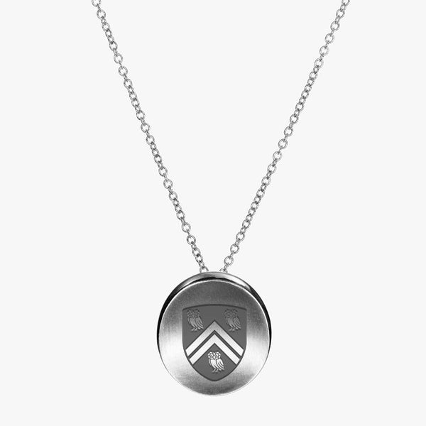 Silver Rice Organic Necklace