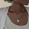College of Charleston Rectangle Pendant
