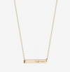 TCU Riff Ram Horizontal Bar Necklace