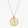 Gold Sigma Delta Tau Florentine Necklace Petite