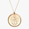 Gold Sigma Delta Tau Florentine Necklace