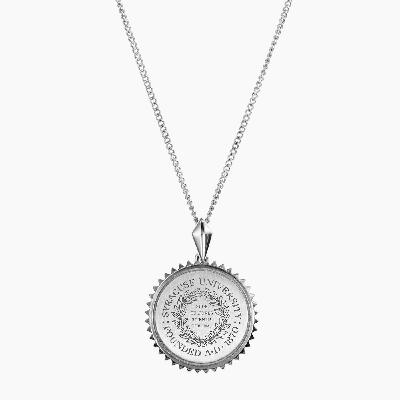 Syracuse Sunburst Crest Pendant