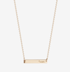 Syracuse Horizontal Bar Necklace Cavan Gold