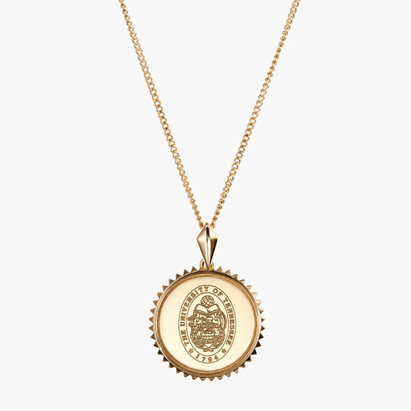 Tennessee Sunburst Necklace Gold