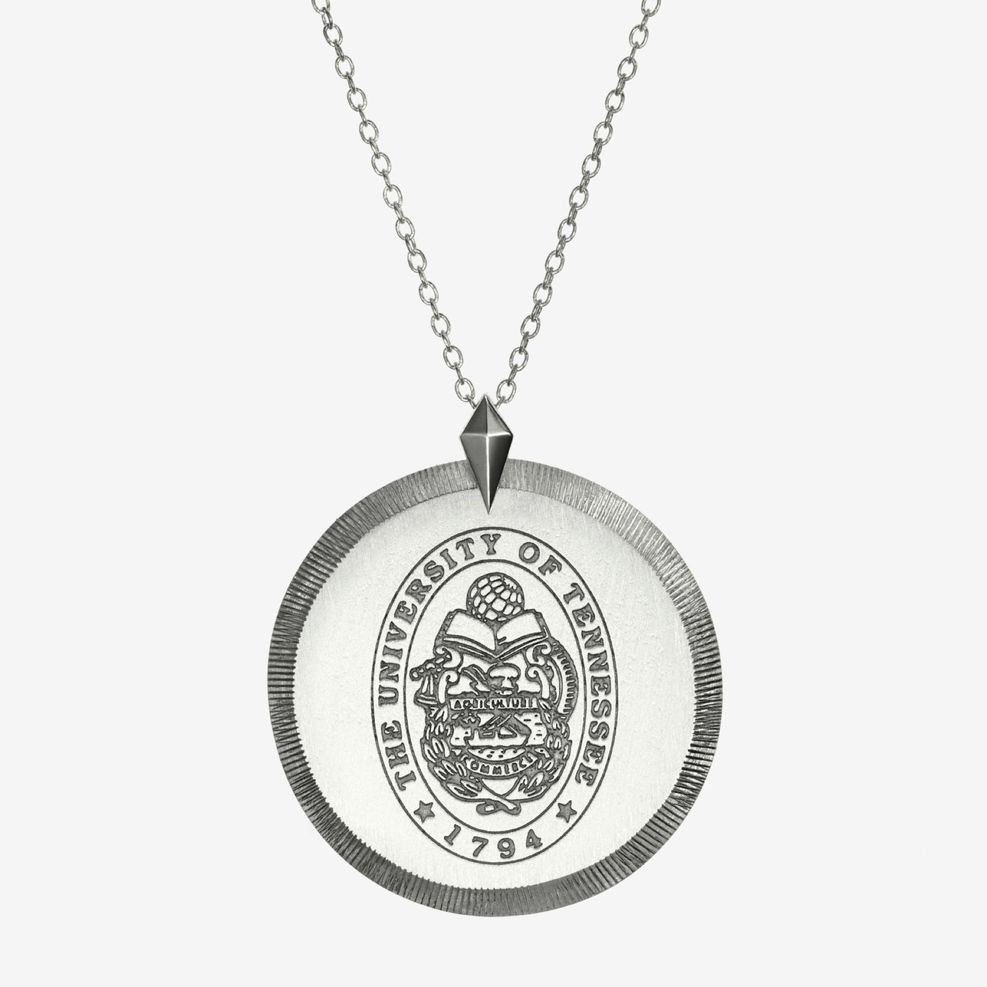 Tennessee Florentine Necklace Large Silver