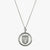 Silver Tulane Sunburst TU Shield Necklace
