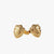 Gold Tulane Shield Cufflinks
