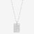 UGA 1785 Rectangle Necklace