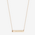 South Carolina "Forever To Thee" Horizontal Bar Necklace