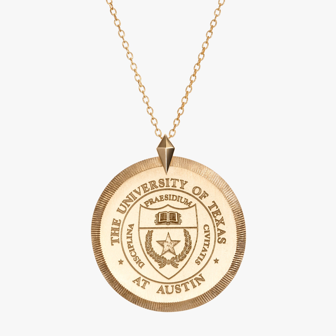 UT Seal Florentine Pendant