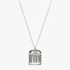 Silver UVA Rotunda Necklace