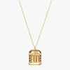 Gold UVA Rotunda Necklace