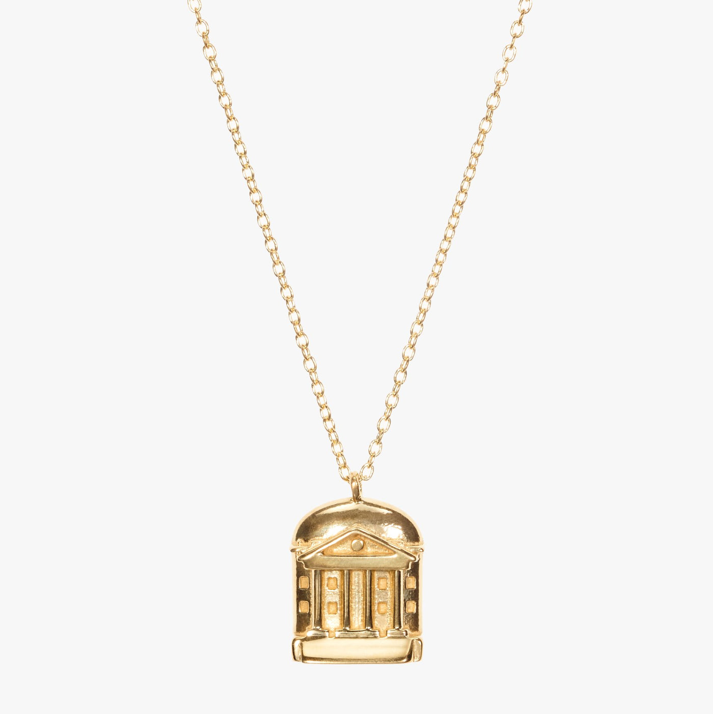 Gold UVA Rotunda Necklace
