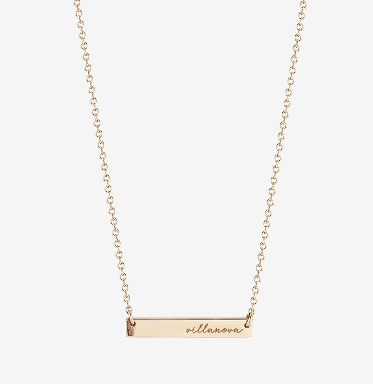 Villanova Horizontal Bar Necklace