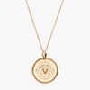 Vanderbilt Crest Florentine Necklace Petite
