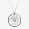 Vanderbilt Sterling Silver Seal Florentine Necklace