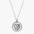 Silver Wake Forest Florentine Necklace Petite