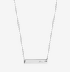 William & Mary Hark! Horizontal Bar Necklace