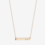 William & Mary Hark! Horizontal Bar Necklace